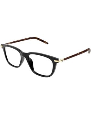 Montblanc Eyewear Square Frame Glasses - White