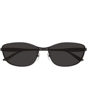 Balenciaga Eyewear Rectangular Frame Sunglasses - White