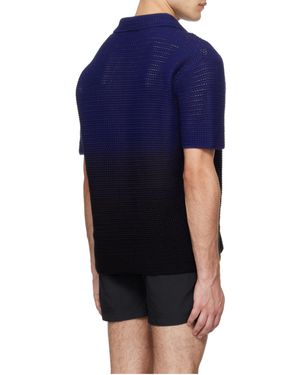 Orlebar Brown Batten Polo Shirt - Blue