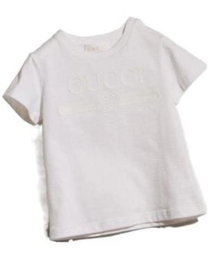 Gucci Interlocking G Print T-Shirt - White