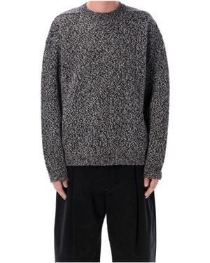 Studio Nicholson Hemyl Mouline Knitwear - Grey