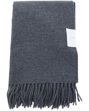 Brunello Cucinelli Fringed Edge Scarf - Blue