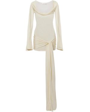 AYA MUSE Long Sleeve Dress - White