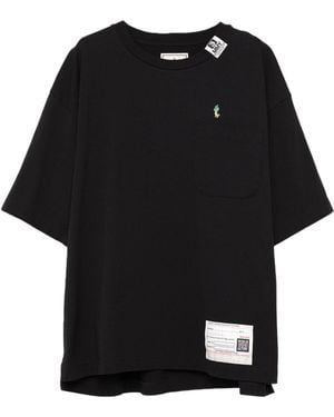 MIHARA YASUHIRO 国内買付 Leon Embroidery Ringer T-shirt Maison MIHARA YASUHIRO Leon-embroidered Ringer T-shirt