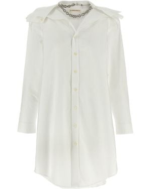 Y. Project Shirt Dress - White