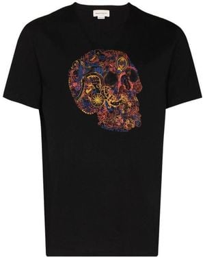 McQ Skull Printed T-Shirt - Black