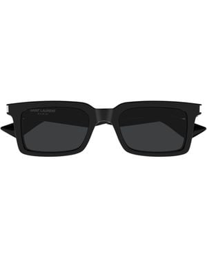 Saint Laurent Full-Frame Sunglasses - White