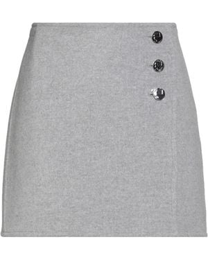 Tory Burch Side Button Skirt - Grey