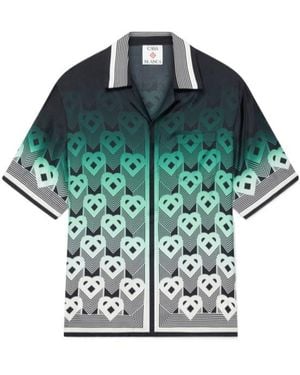 CASABLANCA Short-Sleeved Shirt - Green
