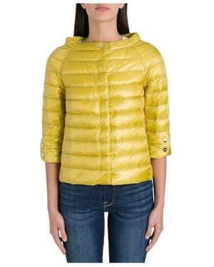 Herno Quilted Jacket - Yellow