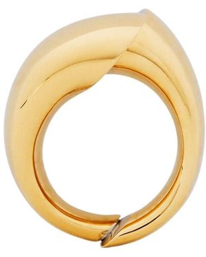 Lanvin Polished Chunky Ring - Metallic