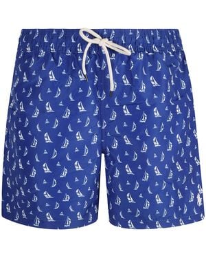 Polo Ralph Lauren Traveller Swim Shorts - Blue