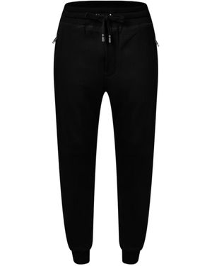 Dolce & Gabbana Logo Plate Track Pants - Black