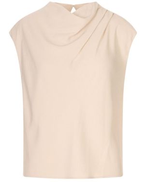Agnona Sleeveless Top - Natural