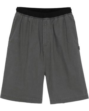 MM6 by Maison Margiela Elasticated Shorts - Grey