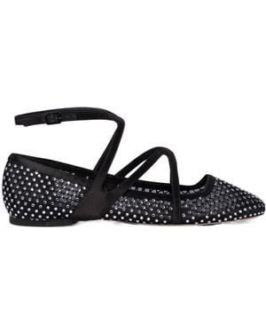 Jimmy Choo Astoria Ballet Flats - Black