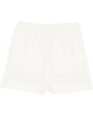 Nanushka Drawstring Shorts - White
