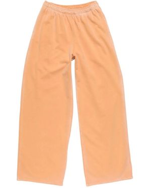 Acne Studios Logo Pants - Orange