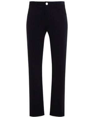 Giorgio Armani Five-Pocket Slim Trousers - Blue