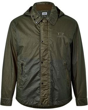 C.P. Company Technical Hooded Jacket - Green