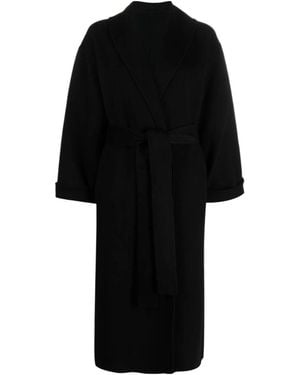 By Malene Birger Long-Sleeved Coat - Black