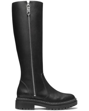 MICHAEL Michael Kors Regan Side Zipped Boots - Black