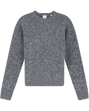 Aspesi Ribbed Knit Sweater - Gray