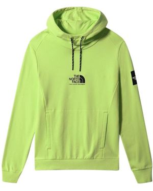 The North Face Logo Cotton Hooded Sweatshirt - Green