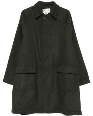 RANRA Long-Sleeved Coat - Black