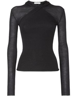 Fendi Wool Yarn Sweater - Black