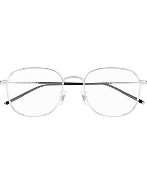 Montblanc Eyewear Square Frame Glasses - White