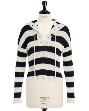 Dior Marinière Jumper - White