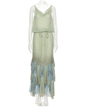 Valentino Sleeveless Dress - Green