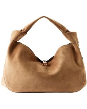 Gabriela Hearst Knotted Shoulder Bag - Brown
