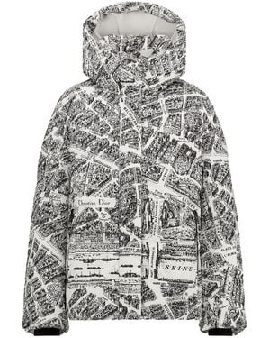 Dior Alps Hooded Down Jacket - Grey