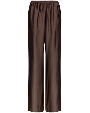 Loulou de Saison Kada Wide-Leg Trousers - Brown