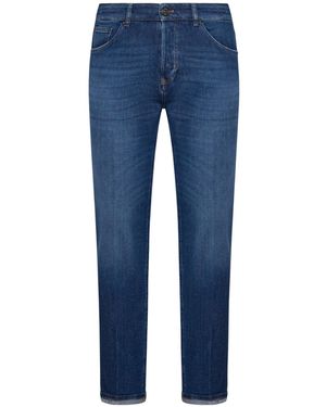 Pt Pantaloni Reggae Tapered Jeans - Blue
