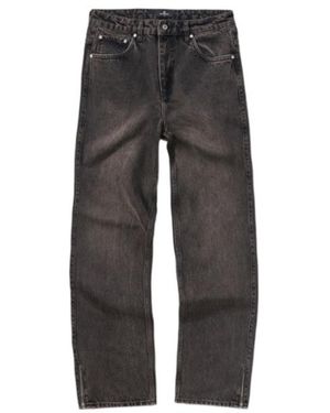 Represent R 2 S Split-Leg Jeans - Grey