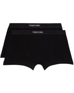 Tom Ford Two-Piece Boxer Underwear - Blue