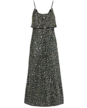 Rabanne Embellished Crêpe Slip Dress - Multicolour