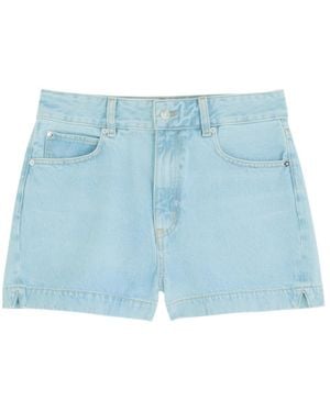 FRAME The Charm Denim Shorts - Blue