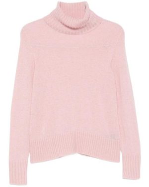 Aragona Turtleneck Sweater - Pink
