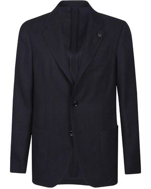 Lardini Roma Single-Breasted Blazer - Blue
