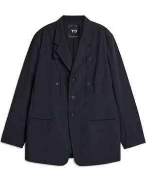 Y-3 Single Breasted Blazer - Blue