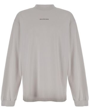 バレンシアガ ミディアムフィット TACKY VINTAGE JERSEY Balenciaga Balenciaga Vintage Jersey T-Shirt in Black | Lyst