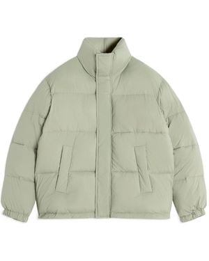 Maison Kitsuné Quilted Puffer Jacket - Green