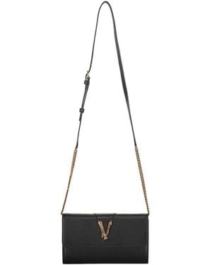 Versace Virtus Clutch Bag - White