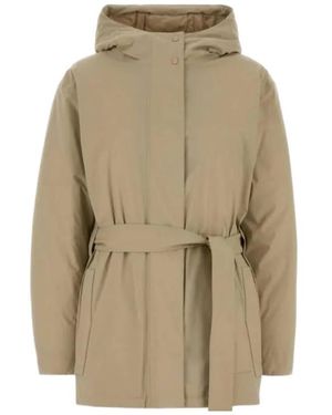 Herno Long-Sleeved Down Jacket - Natural