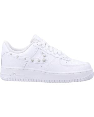Nike Air Force 1 07 Pearl Low-Top Trainers - White