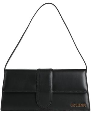 Jacquemus Medium Leather Shoulder Bag - Black
